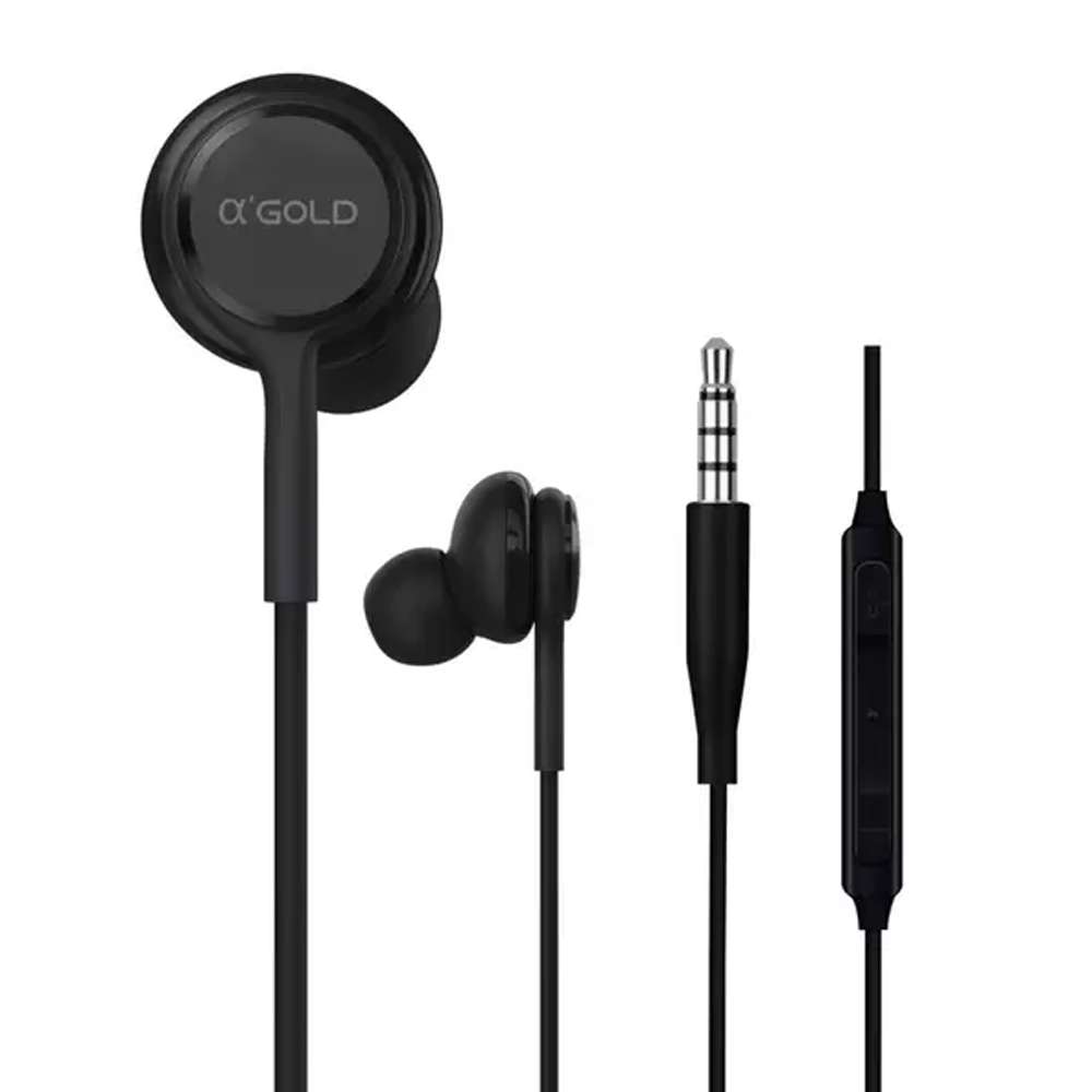 Fone de Ouvido Intra-Auricular com Microfone Fio em Tecido Fn-S8A AGold