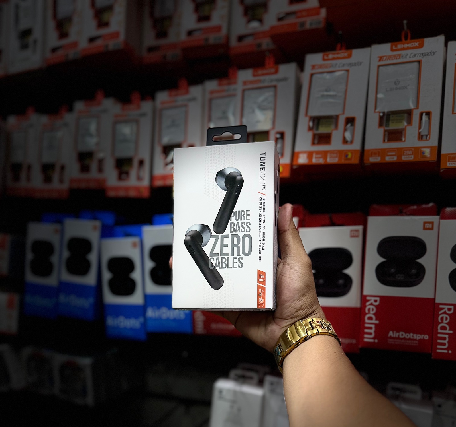 Fone via Bluetooth JBL Tune 220 TWS