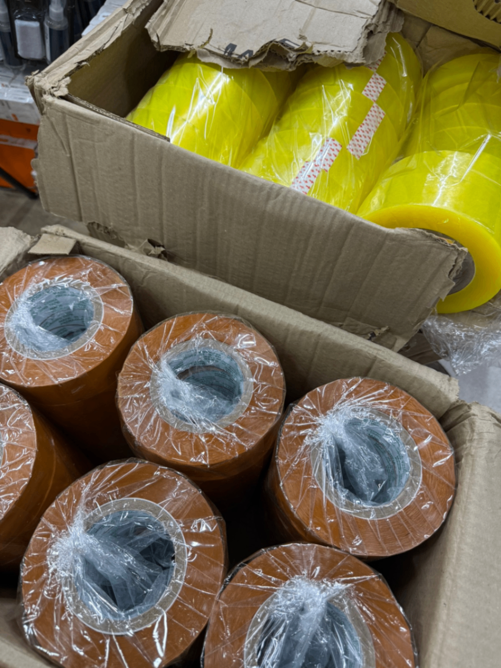 Fita Adesiva Transparente 300 Metros para Empacotamento