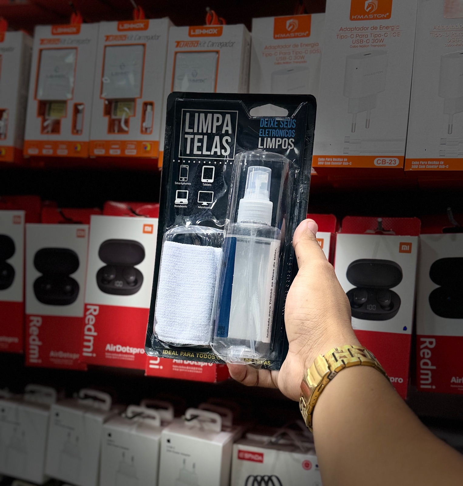 Kit Limpa Telas para Eletrônicos
