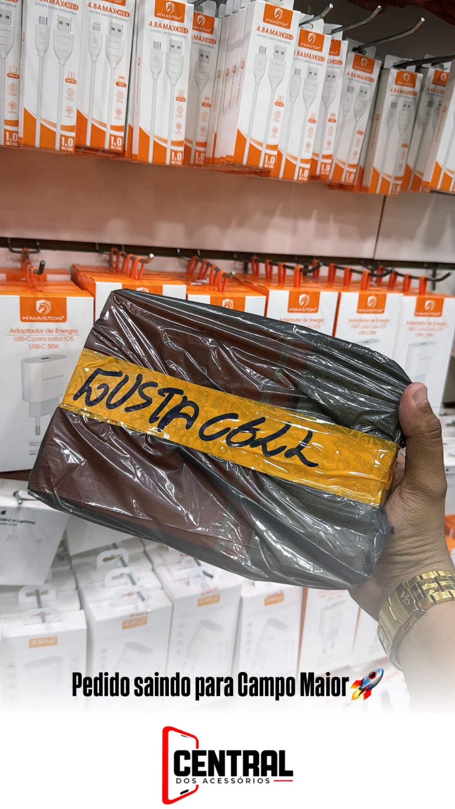 Pedido saindo para Campo Maior