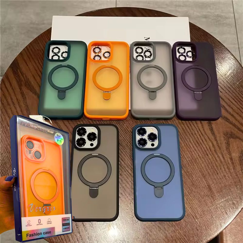 Capinha Colors Matte Magsafe C/ Película de Câmera