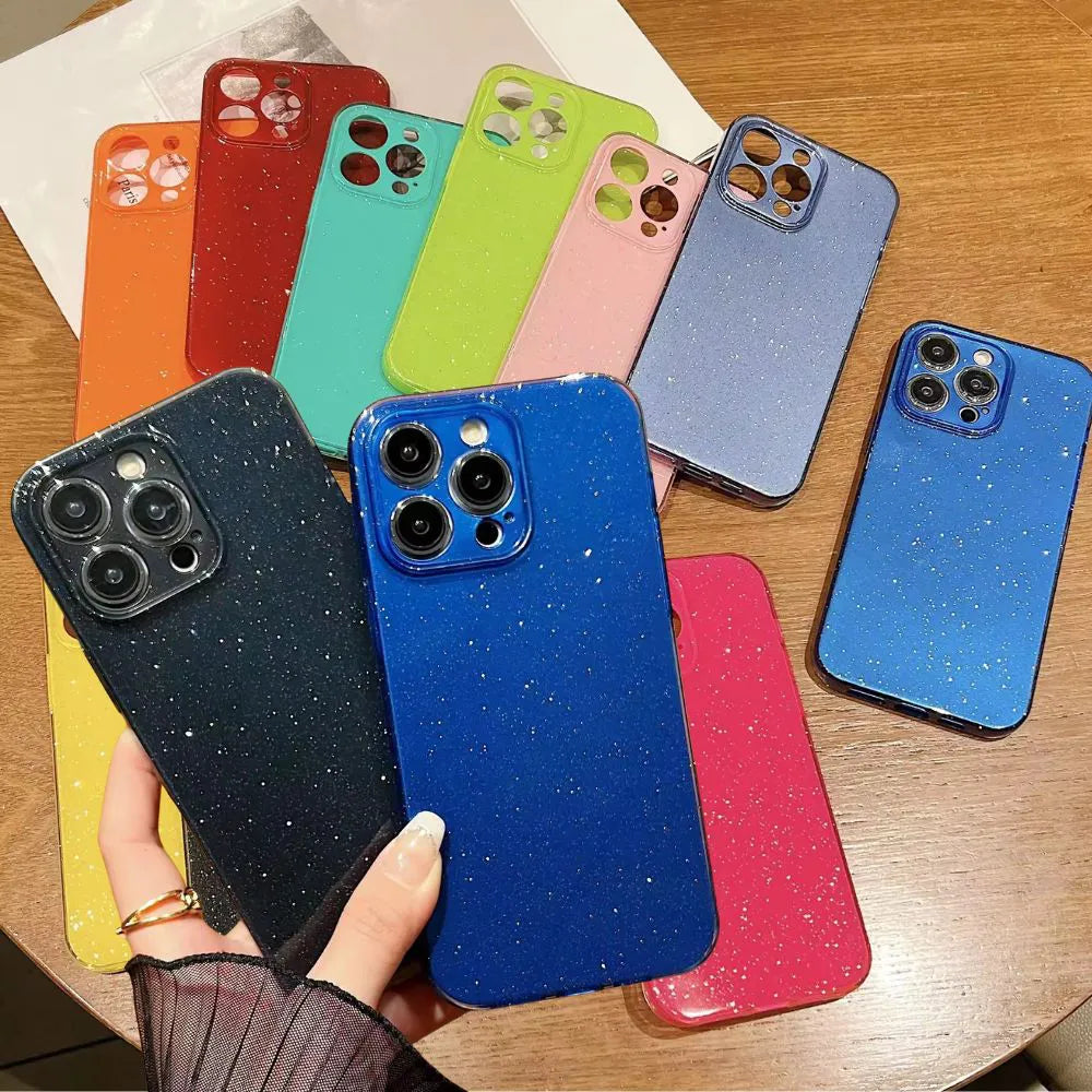 Capinha Tpu Silicone Glítter