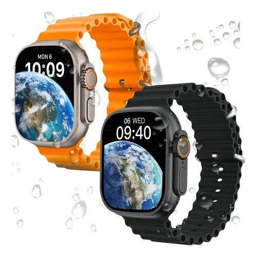 Smartwatch Bazik Prime W69 Ultra Série 9 IP68 NFC GPS