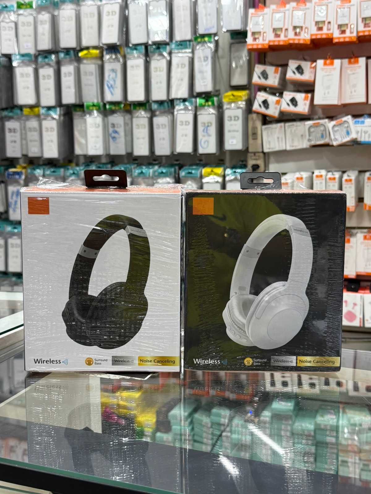 Headphone Bluetooth Wireless Noise Canceling Surround Bass