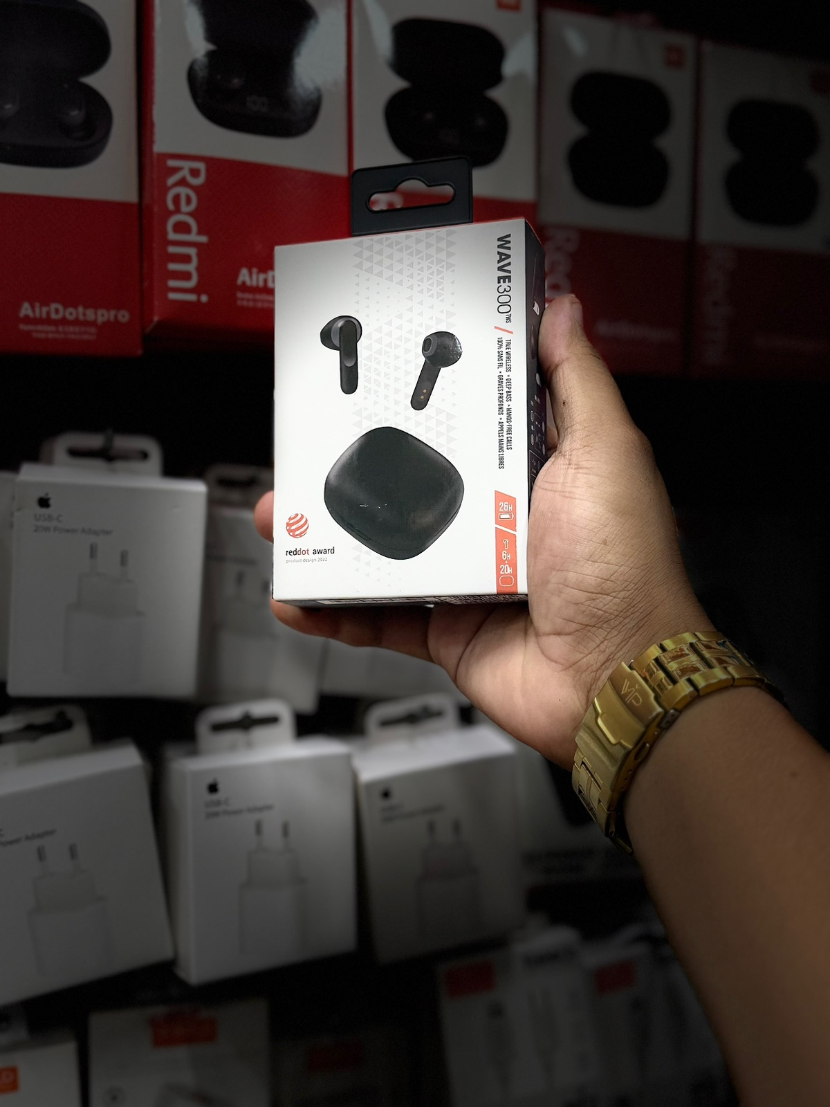 Fone Bluetooth JBL Wave 300 TWS